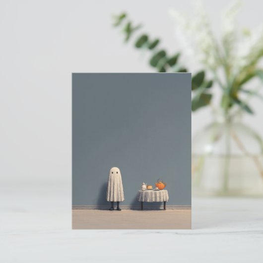 ゴーストティーパーティービベス インビテーションポストカード (スタンド正面)