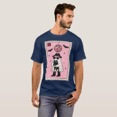 ゴーストディスコスタンプ Tシャツ (正面フル)