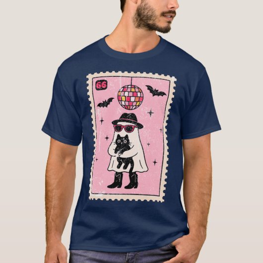 ゴーストディスコスタンプ Tシャツ (正面)