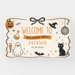 ゴーストハロウィンパーティー 横断幕