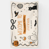 ゴーストハロウィンパーティー 横断幕 (縦)