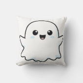 ゴーストハロウィンTシャツ クッション (正面)