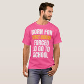 ゴーストハンティングのために生まれた面白いギフト Tシャツ (正面フル)