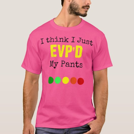 ゴーストハンティング Evp超常現象スピリット面白いギフトM Tシャツ (正面)