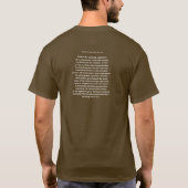 ゴーストハント No. 12 - イーサン Tシャツ (裏面)