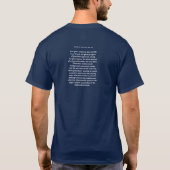 ゴーストハントNo.34 - ジョナサン Tシャツ (裏面)
