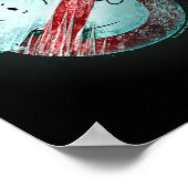 ゴーストバスターズ余命ヴィンテージ凍ってい幽霊ッジ ポスター (角)