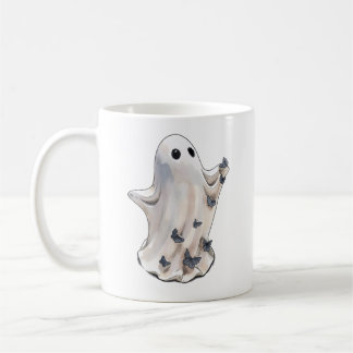 ゴーストバタフライハロウィン コーヒーマグカップ