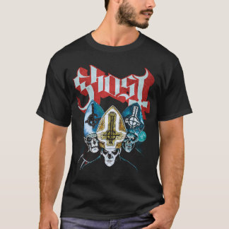 ゴーストバンド ホーリー・トリニティ Tシャツ - パパ・エメリトゥス・デ