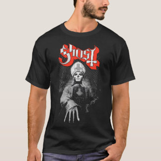 ゴーストバンド Tシャツ - パパ・エメリトゥス デザイン - ロック ミュージック