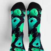 ゴーストパターン ソックス (上部)