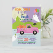 ゴーストパーティー バースデーパレード ピンクトラックでドライブバイ 招待状 (スタンド正面)