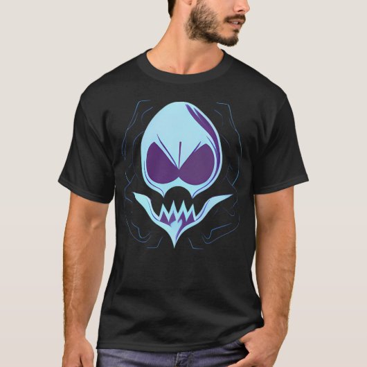 ゴーストフェイスパロディT型 Tシャツ (正面)