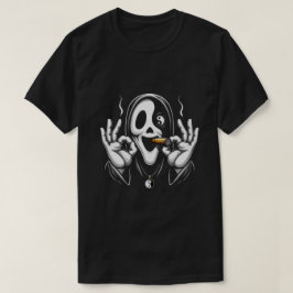 ゴーストフェイス禅 - カオスの中でリラックス Tシャツ