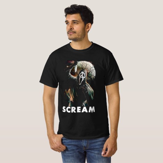 ゴーストフェイスsoScream Tシャツ (正面フル)