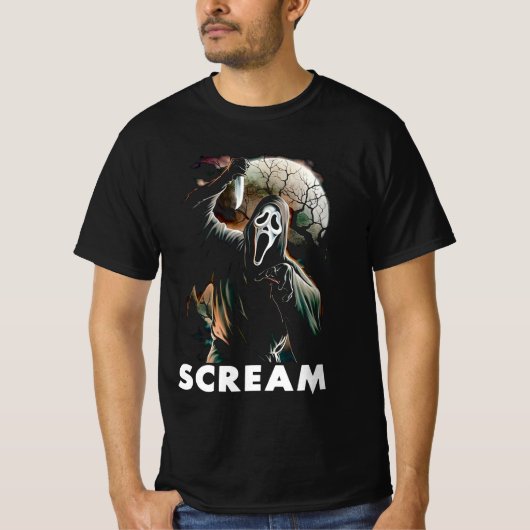ゴーストフェイスsoScream Tシャツ (正面)