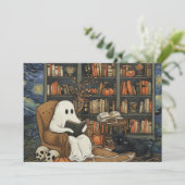 ゴーストブックリーダー 読書 本好き 招待状 (スタンド正面)