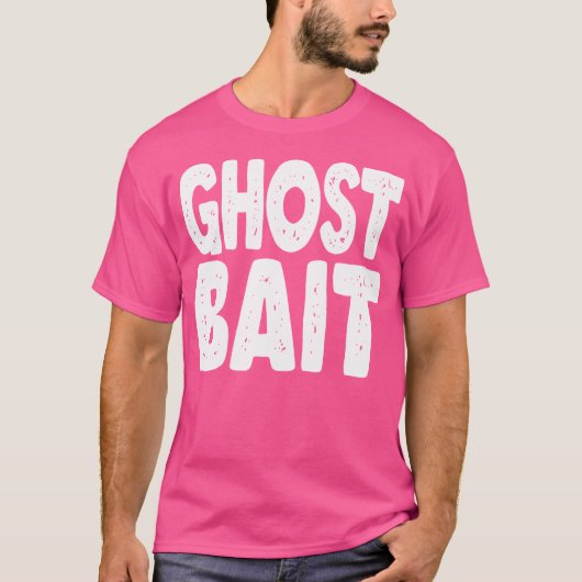 ゴーストベイト おもしろい超常現象捜査 ゴーストハント Tシャツ (正面)
