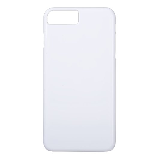 ゴーストホワイト iPhone 8 Plus/7 Plus カバー (裏面)
