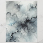 ゴーストミストハロウィンアルコールインクスクラップブック (裏面)