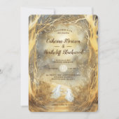 ゴーストラブ ウェディング 招待状 (正面)