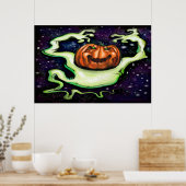 ゴーストリーおもしろい ポスター (キッチン)