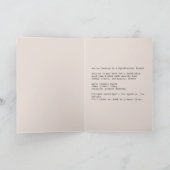 ゴーストリーなティーパーティーの雰囲気 招待状 (内部)