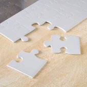 ゴーストリーエイリアン女性の黒と白のエリーゴシック ジグソーパズル (側面)