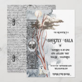 ゴーストリーガラ 招待状 (正面/裏面)