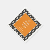 ゴーストリーハローウィンパーティハロウィンナプキン スタンダードカクテルナプキン (角)