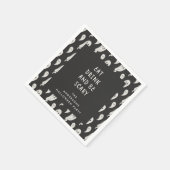 ゴーストリーハローウィンパーティハロウィンナプキン スタンダードカクテルナプキン (角)