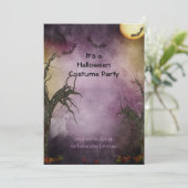 ゴーストリーハローウィンパーティ招待状 招待状 (スタンド正面)