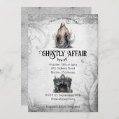 ゴーストリー・アフェア ハロウィン 招待状 (正面/裏面)