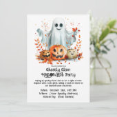 ゴーストリー・グラム ハロウィンパーティー 招待状 (スタンド正面)