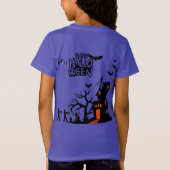 ゴーストリー ランタン パレード パープル Tシャツ (裏面)