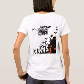 ゴーストリー ランタン パレード ホワイト Tシャツ (裏面)