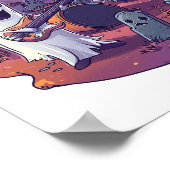 ゴーストロックバンド ポスター (角)