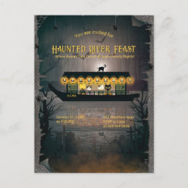 ゴーストローダークルーズ招待状 ポストカード