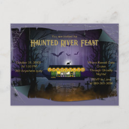 ゴーストローダークルーズ招待状 ポストカード