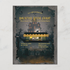 ゴーストローダークルーズ招待状 ポストカード