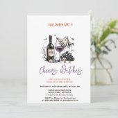 ゴーストワインハロウィンパーティー 招待状 (スタンド正面)