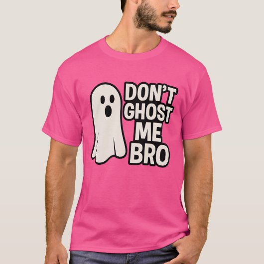 ゴースト化しないでくださいブラザー Tシャツ (正面)