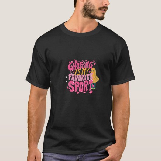 ゴースト引用文の女王 Tシャツ (正面)