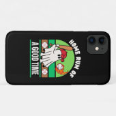 ゴースト野球選手ハロウィン Case-Mate iPhoneケース (裏面(横))