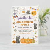 ゴースト、かぼちゃ&コスチューム バッシュ カード (スタンド正面)