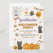 ゴースト、かぼちゃ&コスチューム バッシュ カード (正面/裏面)