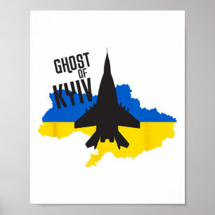 ゴースト・オブ・キーウ - MiG29戦闘パイロット ウクライナのエース ポスター