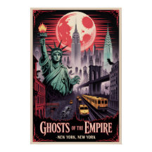ゴースト・オブ・ジ・エンパイア・ハウンテッドNYCポスター