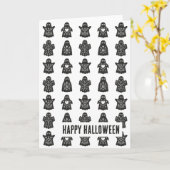 ゴースト カード (黄色い花)