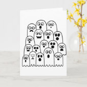 ゴースト カード (黄色い花)